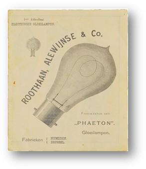 Alewijnse Roothaan & CO light bulbs