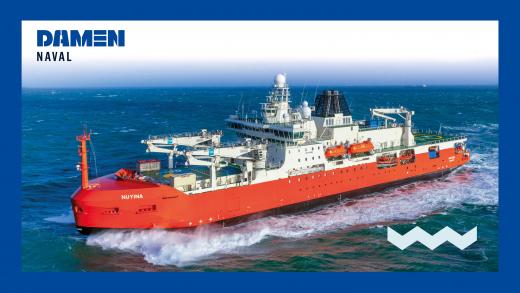 Damen Ship view