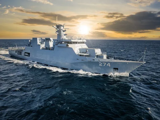 Alewijnse Damen Naval PNS YAMAMA YARMOOK-Class Offshore Patrol Vessel (OPV) 2600
