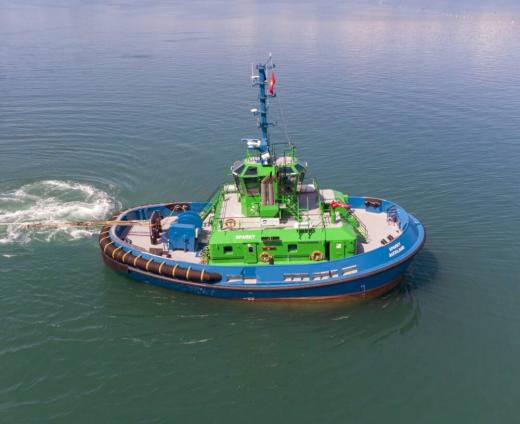 Damen Song Cam Vietnam shipyard Alewijnse RSD E-tug 2513 SPARKY