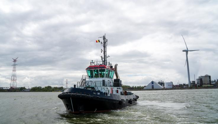Alewijnse Port of Antwerp-Bruges Methatug tug on methanol