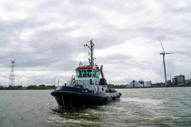 Alewijnse Port of Antwerp-Bruges Methatug tug on methanol